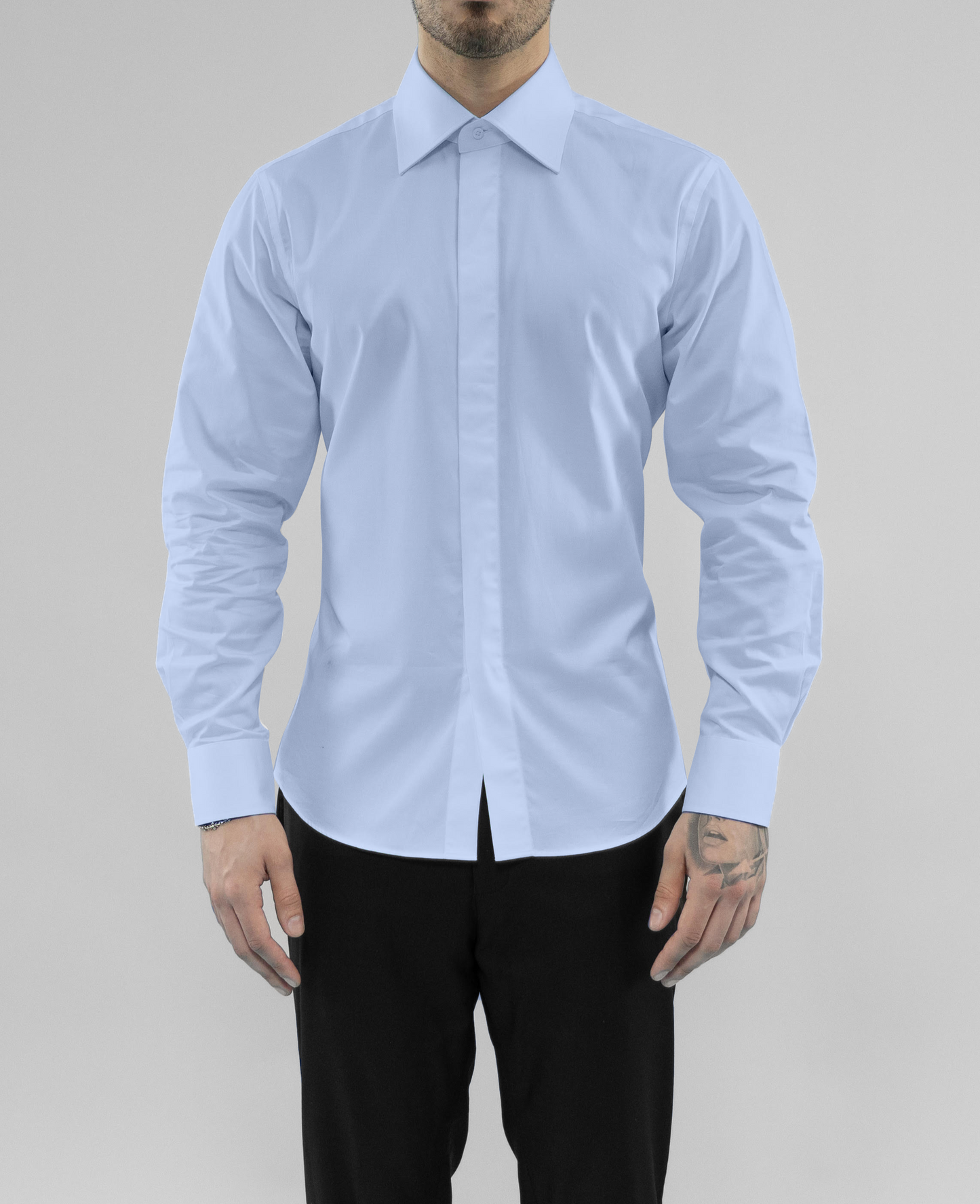LIGHT BLUE SHIRT