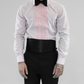 TUXEDO RUFFLED MENS PINK SHIRT